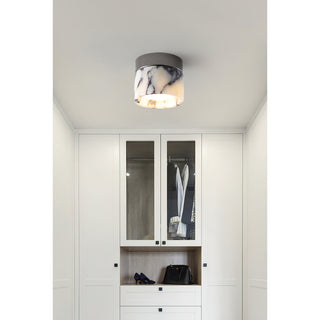 Round Marble Ceiling Lamp