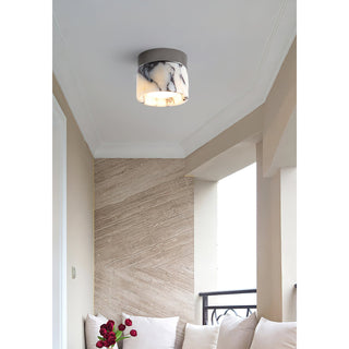 Round Marble Ceiling Lamp
