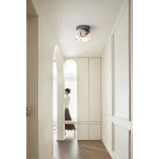 Round Marble Ceiling Lamp