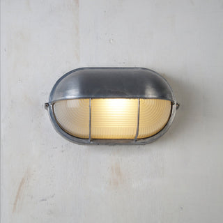 Vintage Outdoor Wall Light With Glass Shade