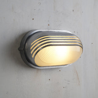 Vintage Outdoor Wall Light With Glass Shade