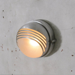 Vintage Outdoor Wall Light With Glass Shade