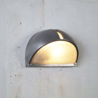 Vintage Outdoor Wall Light With Glass Shade