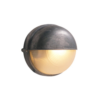 Vintage Outdoor Wall Light With Glass Shade