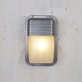 Vintage Outdoor Wall Light With Glass Shade