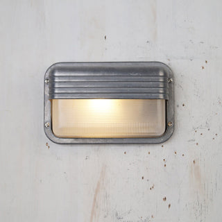 Vintage Outdoor Wall Light With Glass Shade