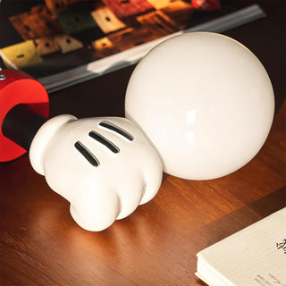 Playful Wall Lamp with Globe Bulb  - Hand Design