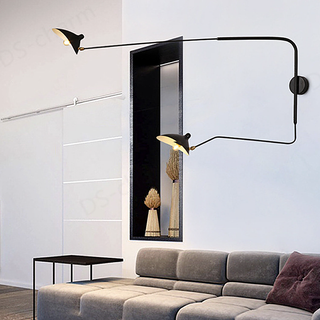 Adjustable Spider Wall Light