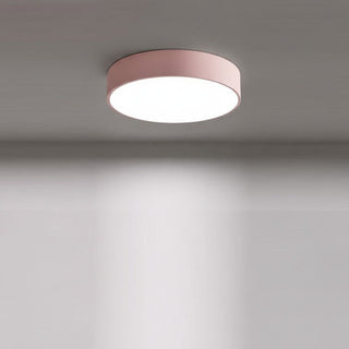 Minimalist Round LED Ceiling Light With Iron Frame