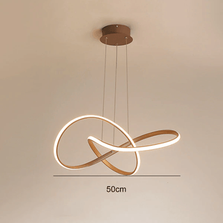 Modern LED Pendant Light – Elegant Twisted Design