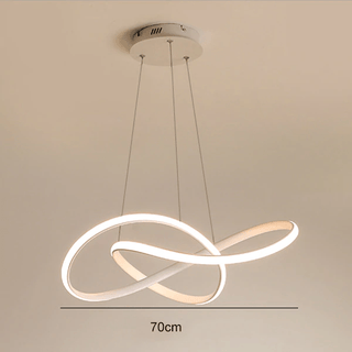 Modern LED Pendant Light – Elegant Twisted Design