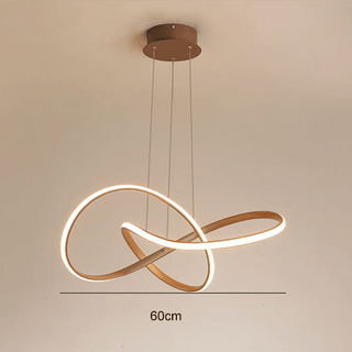 Modern LED Pendant Light – Elegant Twisted Design