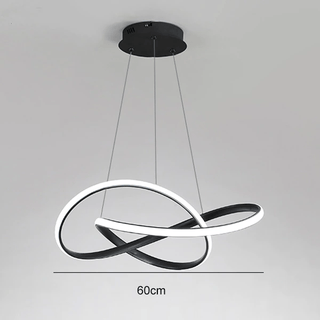 Modern LED Pendant Light – Elegant Twisted Design