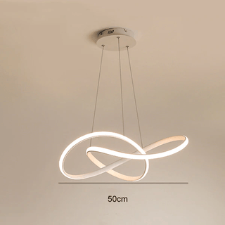 Modern LED Pendant Light – Elegant Twisted Design