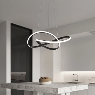 Modern LED Pendant Light – Elegant Twisted Design