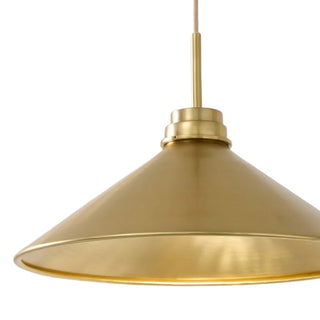 Milk Glass Cone Pendant Light