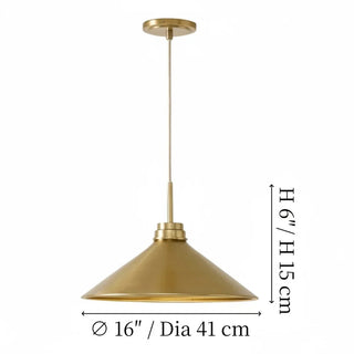 Milk Glass Cone Pendant Light
