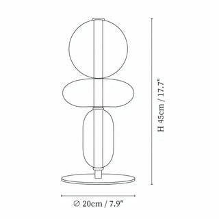 Nordic Style Modern Pumpkin Table Lamp