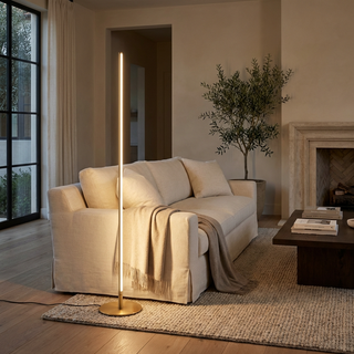 Minimalist Slim Metal Floor Lamp