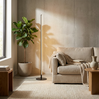 Minimalist Slim Metal Floor Lamp