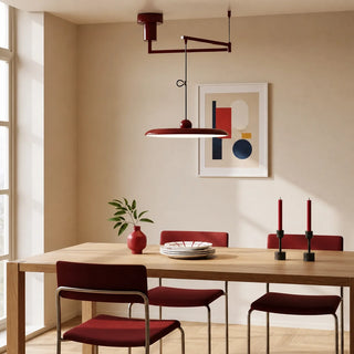 Adjustable Swing Arm LED Pendant Light