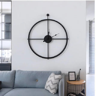 Modern Artistic Metal Wall Clock