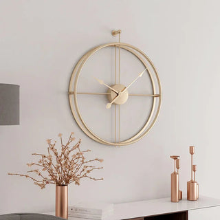 Modern Artistic Metal Wall Clock