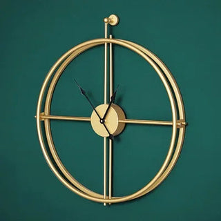 Modern Artistic Metal Wall Clock