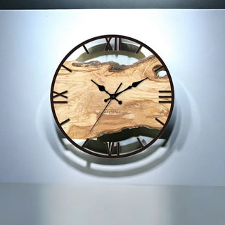 Transparent Minimalist Wall Clock