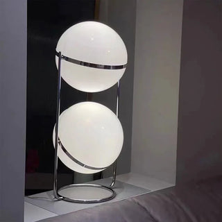 Sculptural Modern Chrome Floor Lamp