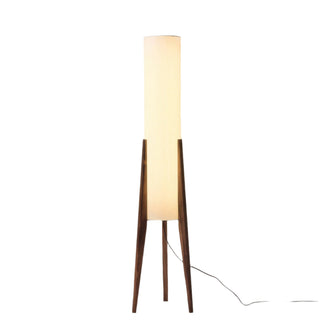 Nordic Walnut Tripod Floor Lamp