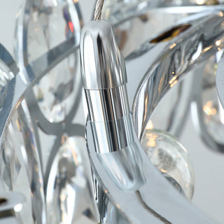 Modern Crystal Ring Chandelier Ceiling Light