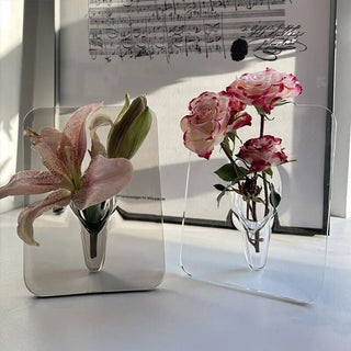 Graceful Acrylic Flower Vase