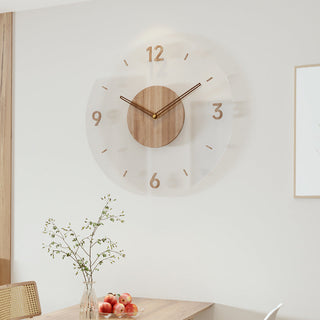 Scandinavian Wooden Wall Clock