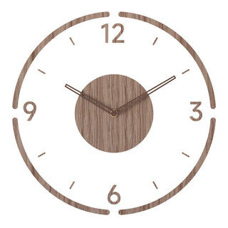 Scandinavian Wooden Wall Clock