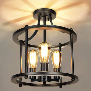 Modern 3-Light Flush Mount Ceiling Light