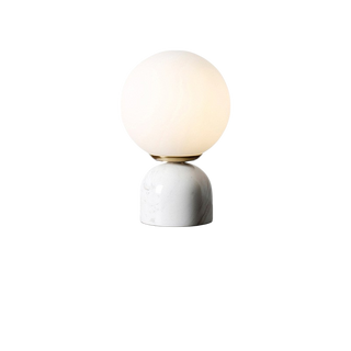 Marble and Glass Table Lamp