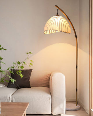 Bamboo Inspired Floor Lamp