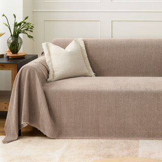 Durable and Pet-Friendly Herringbone Sofa Cover