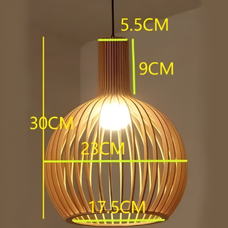 Nordic Wood Ceiling Pendant Light