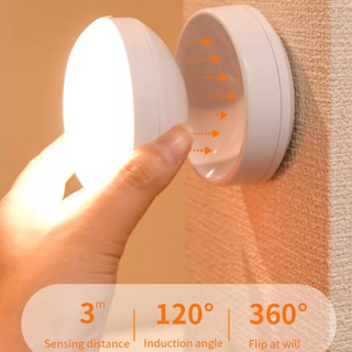 Rotatable Motion Sensor LED Wall Light