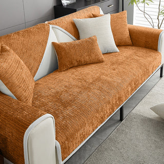 Non-Slip and Waterproof Chenille Sofa Cover