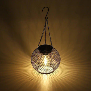 Solar Outdoor Lantern With Automatic Dusk Sensor