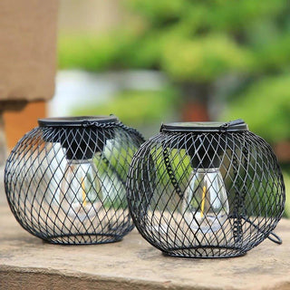 Solar Outdoor Lantern With Automatic Dusk Sensor