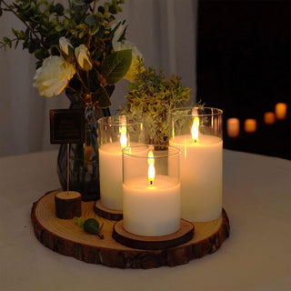 LED Flameless Candle with Remote and Timer