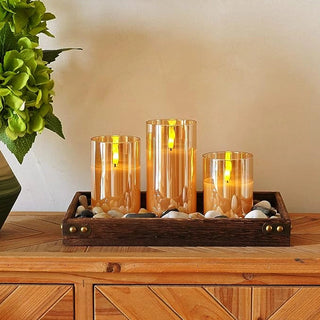 LED Flameless Candle with Remote and Timer