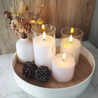 LED Flameless Candle with Remote and Timer
