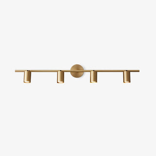 Modern Brass Wall Spotlight