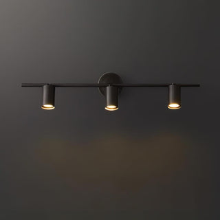 Modern Brass Wall Spotlight