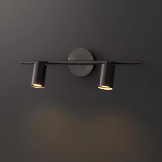 Modern Brass Wall Spotlight